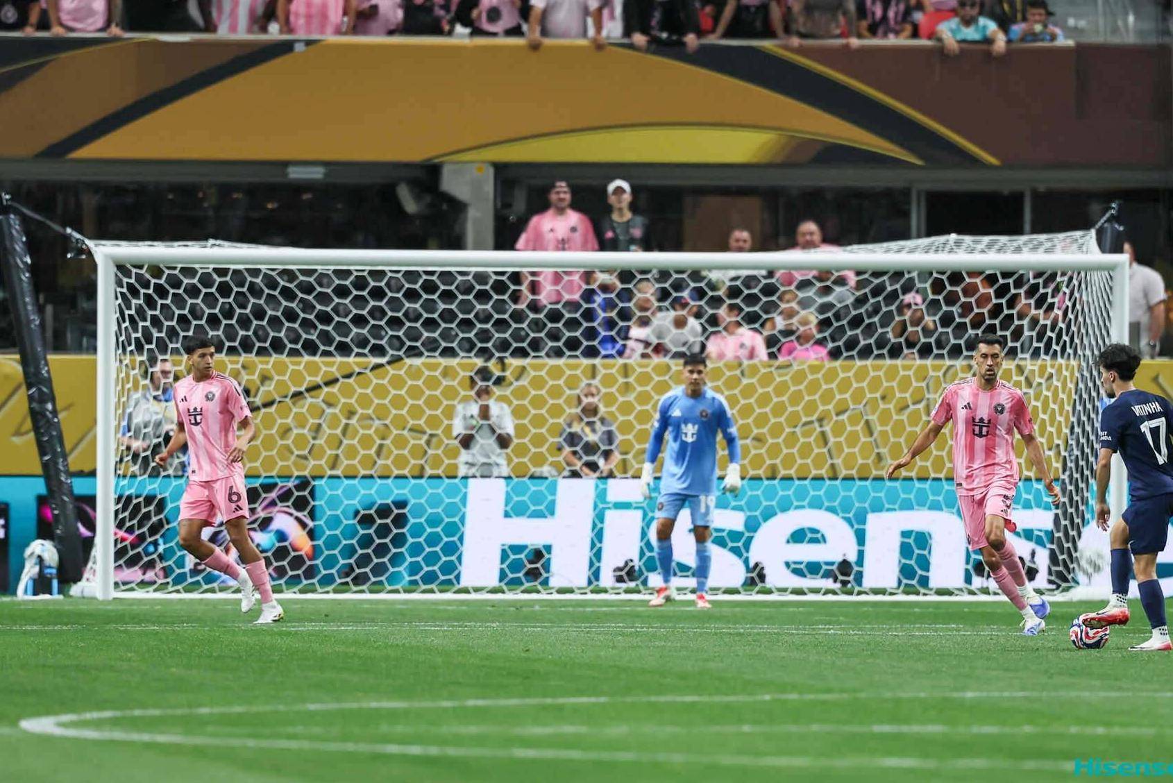 大巴黎4-0迈阿密背后：欧冠三连冠班底显威力，梅西队友拖后腿